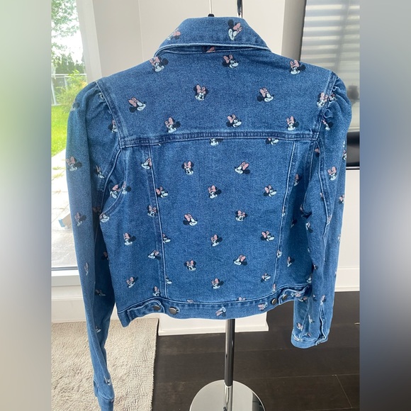 Disney Jeans Jacket with Minnie Mouse Pattern - Picture 3 of 5